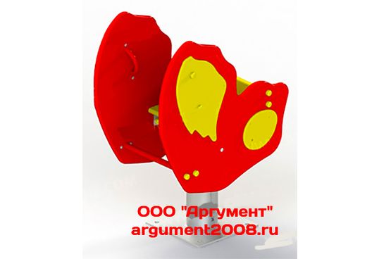 Качели на пружине Бабочка КП-4117