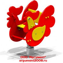 Качели на пружине Петушок КП-4116