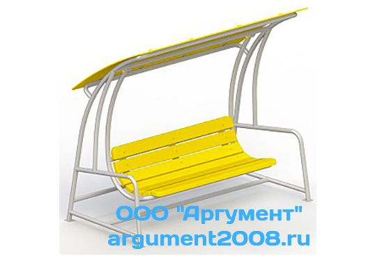 Качели с навесом К-36