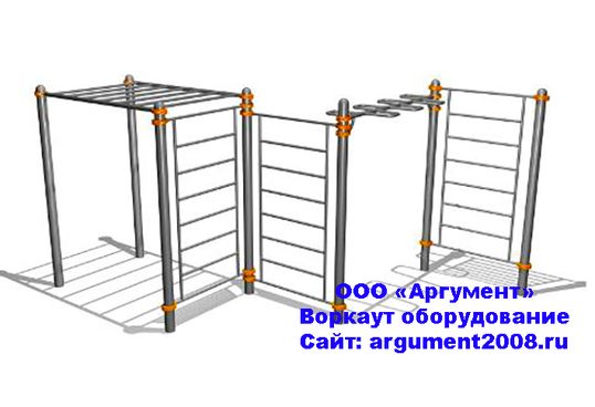 Воркаут площадка ВП-116