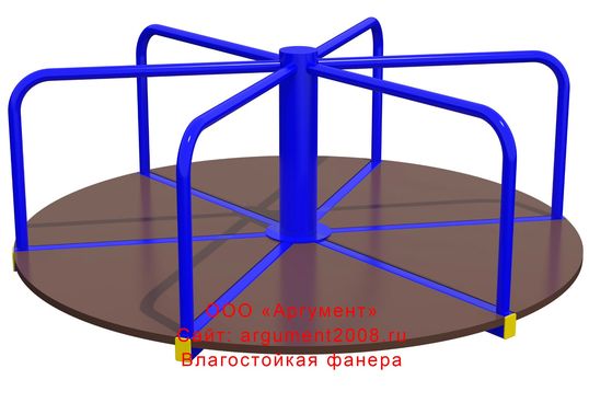 Карусель для детской площадки Надежная КД-20