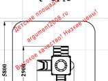 Детский домик ЛунаДом ДД-17