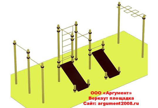 Площадка для воркаута ВП-32