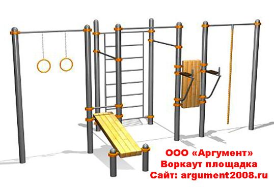 Воркаут площадка ВП-34