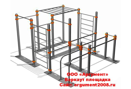 Воркаут площадка ВП-53