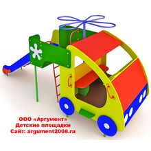 Вертолет с горкой для детской площадки МП-28