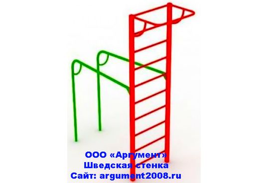 Шведская стенка с турником ШС-03