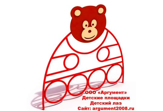 Детский лаз Мишка ЛД-56
