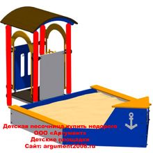 Песочница Кораблик для детской площадки ПД-23