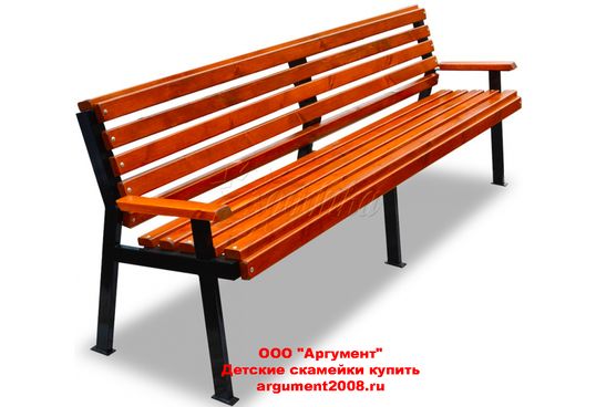 Скамейка со спинкой СК-41