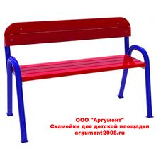 Скамейка со спинкой СК-48