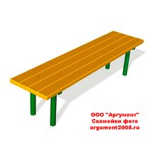 Металлическая скамейка СК-55
