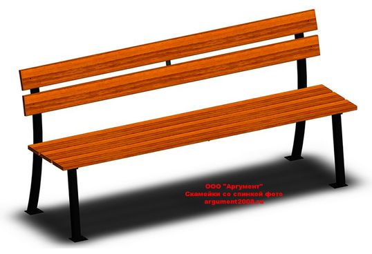 Скамейка уличная Классическая СК-58