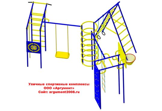 Уличный спортивный комплекс КС-05